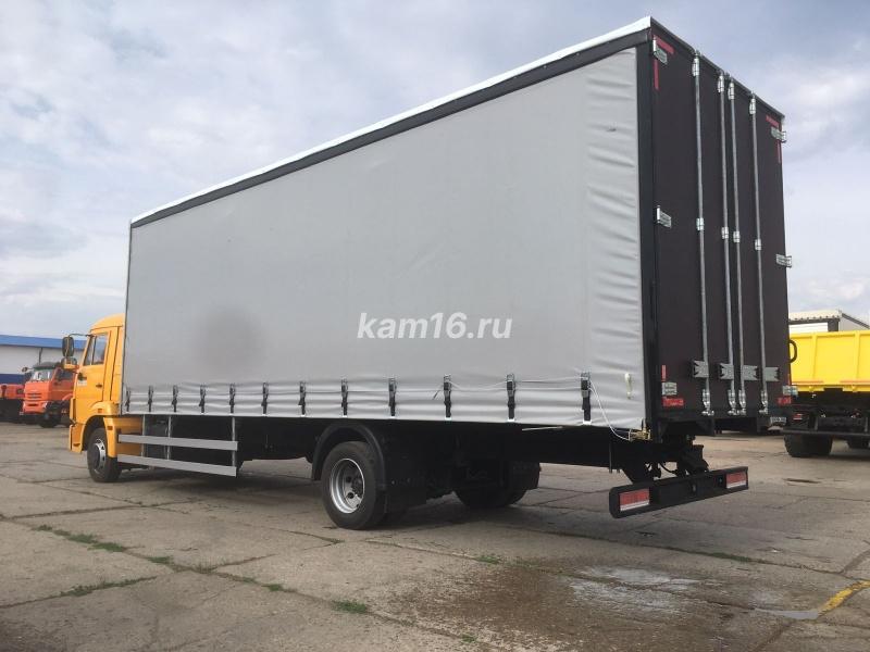 КАМАЗ 4308 шторный 7.4 м