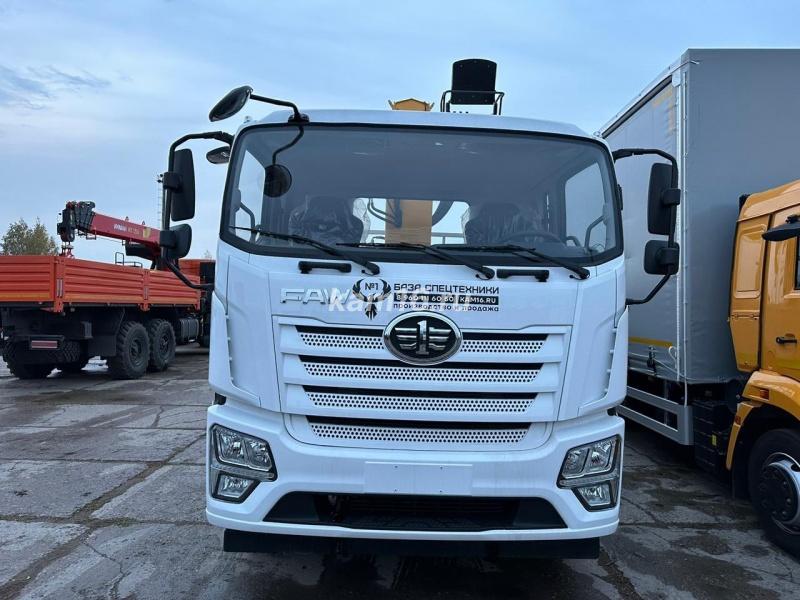 Автомобиль FAW JK6 CA1250 с КМУ XCMG SQS 300-4